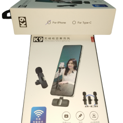 MICROPHONE DOUBLE SANS FILS K9 IOS